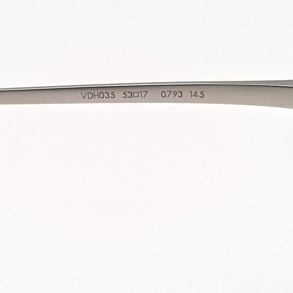 🕶️Made in Italy! Dunhill VDH035 Eyeglasses 53/17 145 | ALT205🕶️ - Picture 7 of 9